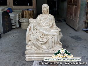 Pabrik Marmer Tulungagung Patung-Pieta-Bahan-Marmer-300x225  