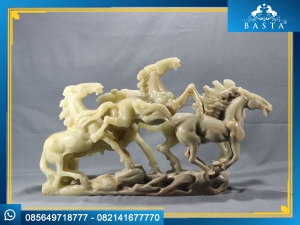 Patung Kuda Marmer BASTA 