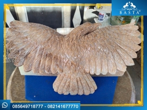 Papan Nama Ukir Burung Elang