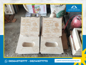 Nisan Marmer Buku Nisan Marmer Buku